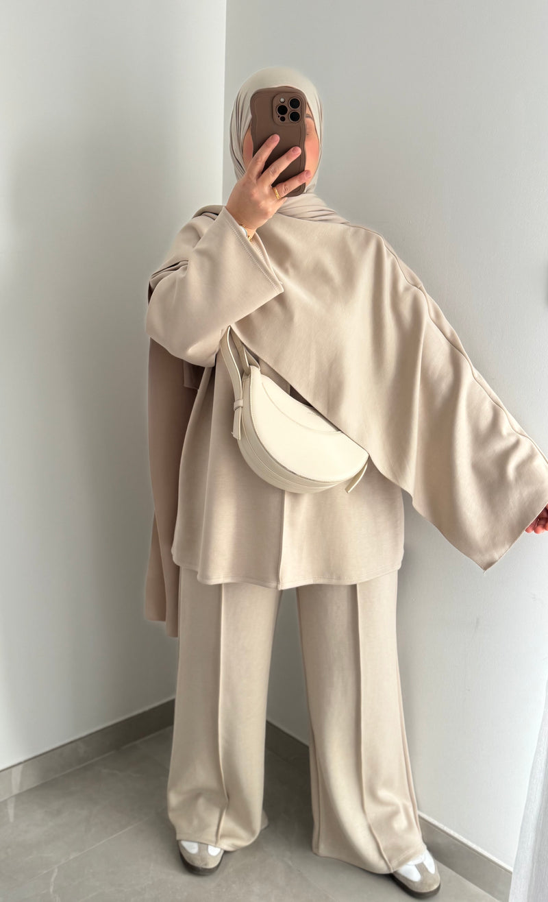 Ensemble confort écharpe - BEIGE