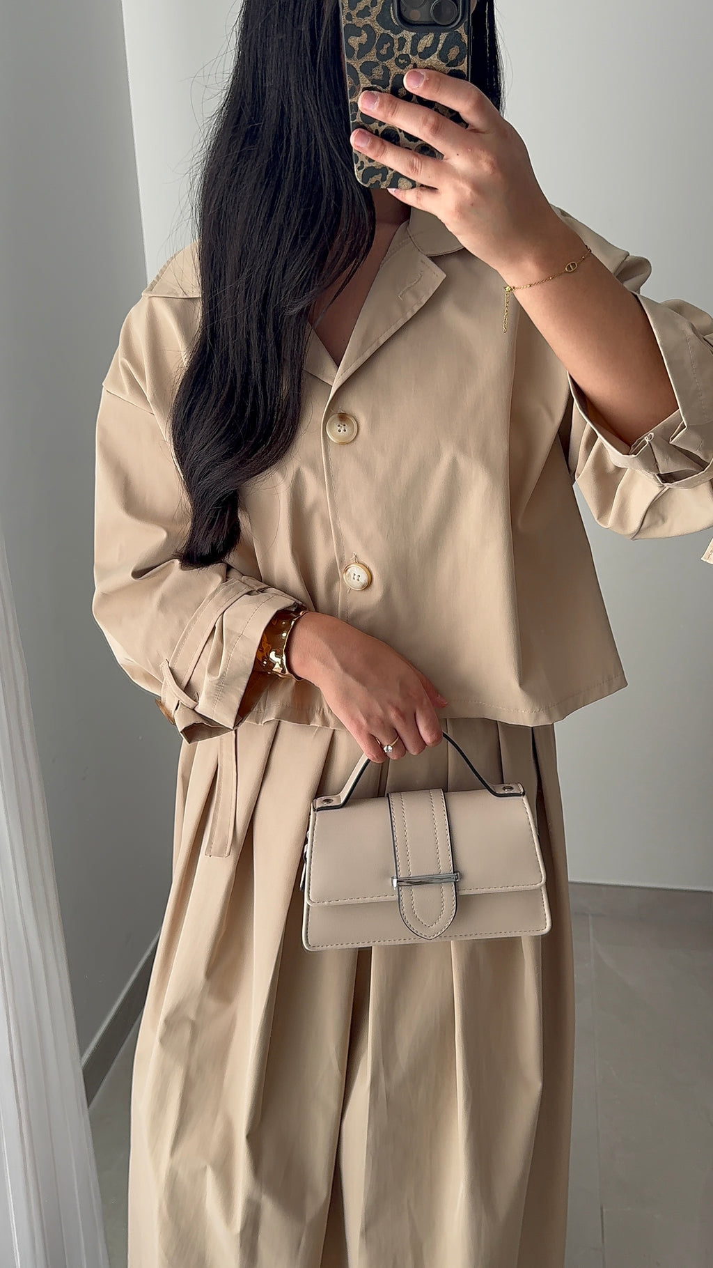 Ensemble TRENCH ADELIA - BEIGE