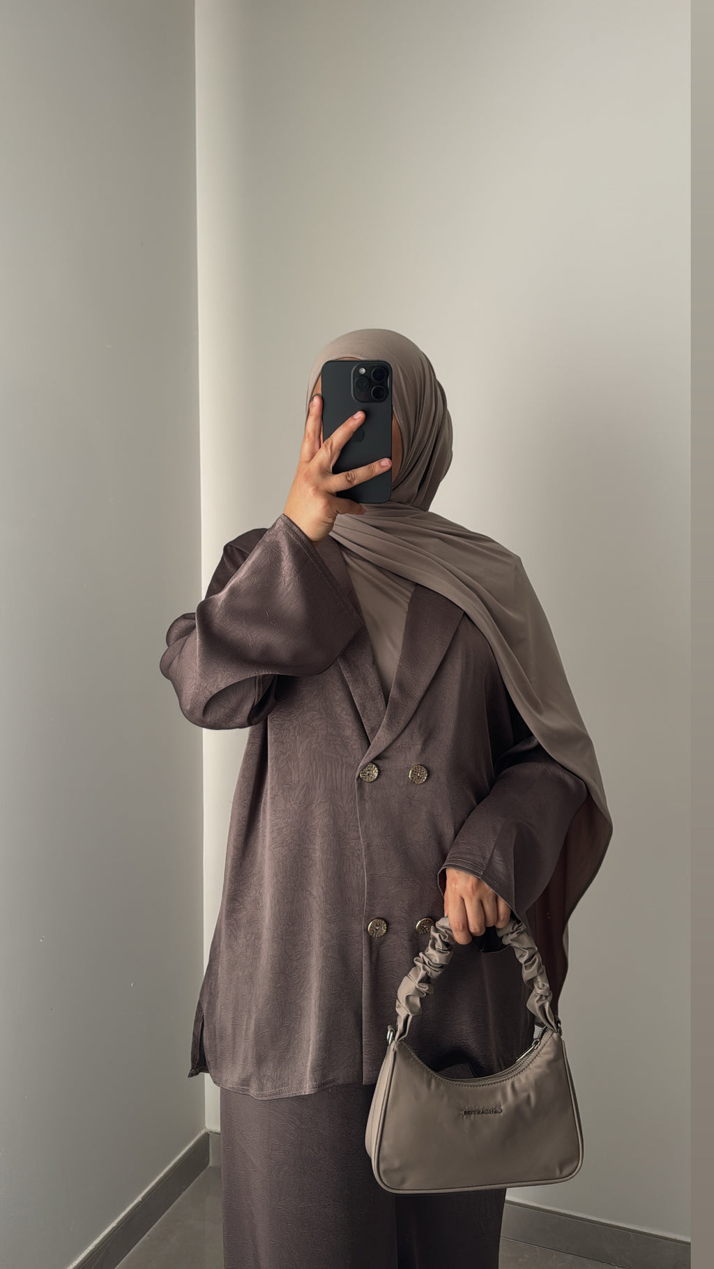 Ensemble MAYA - GRIS TAUPE