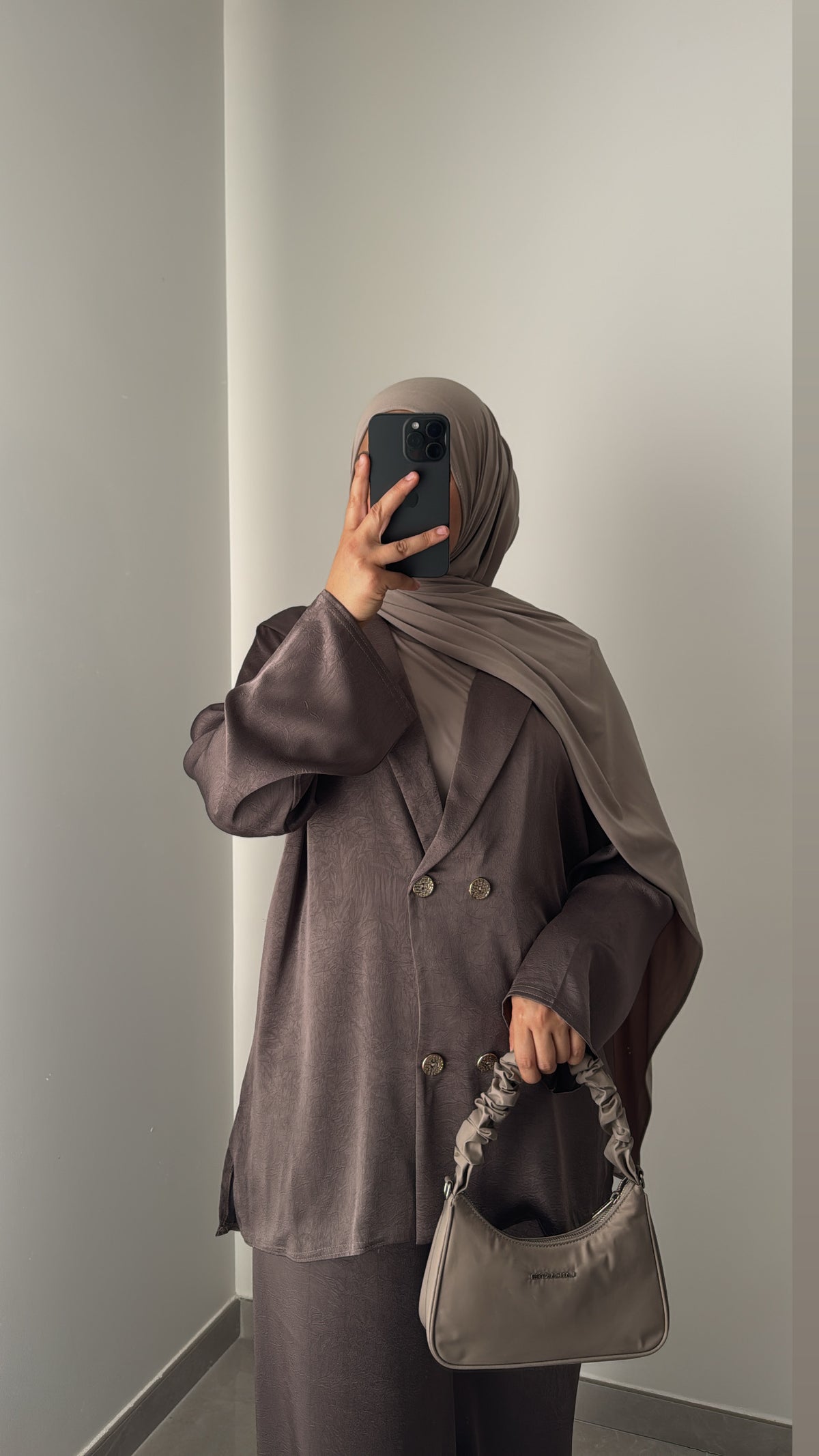 Ensemble MAYA - GRIS TAUPE