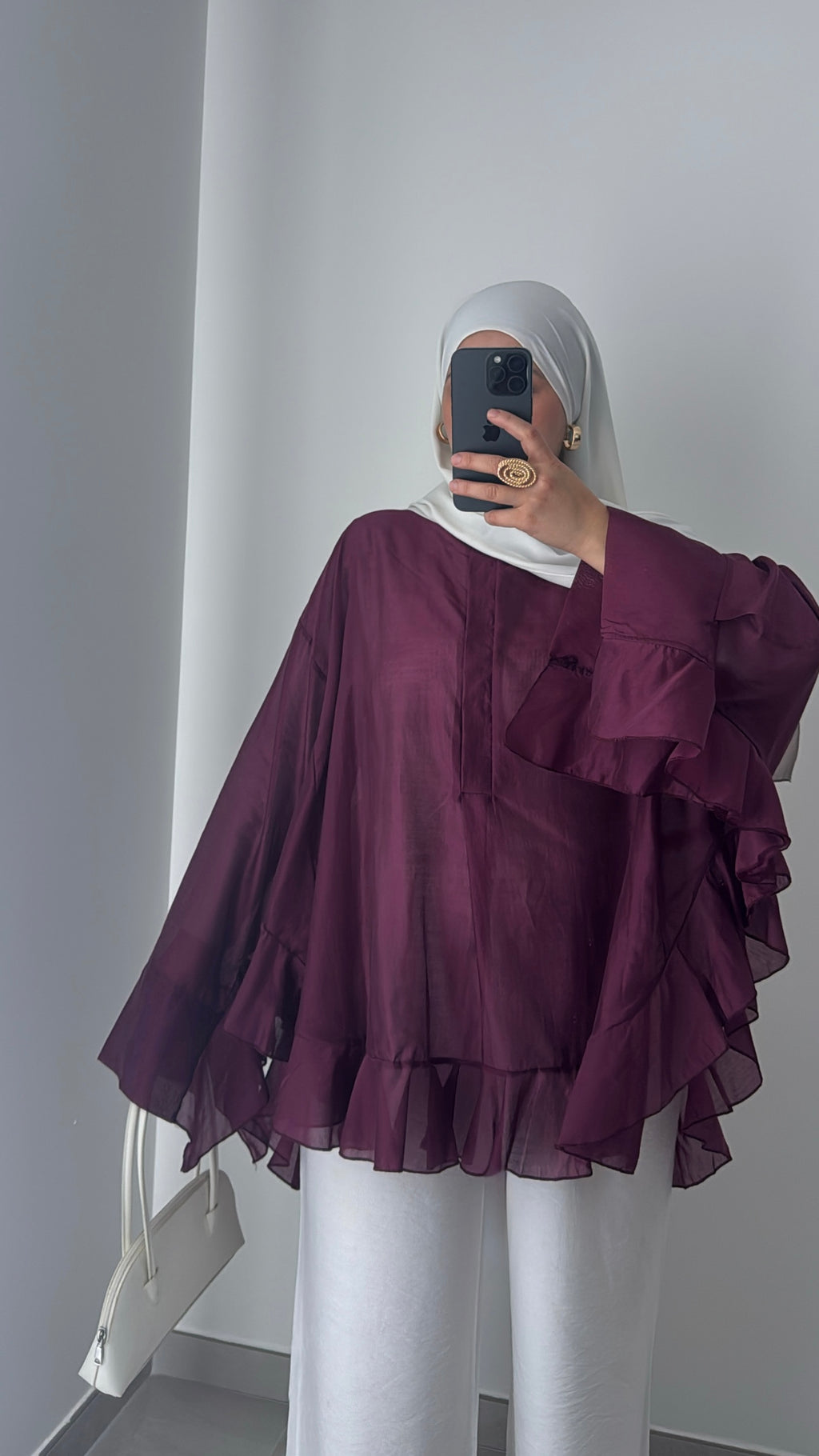 Blouse ALYA - BORDEAUX