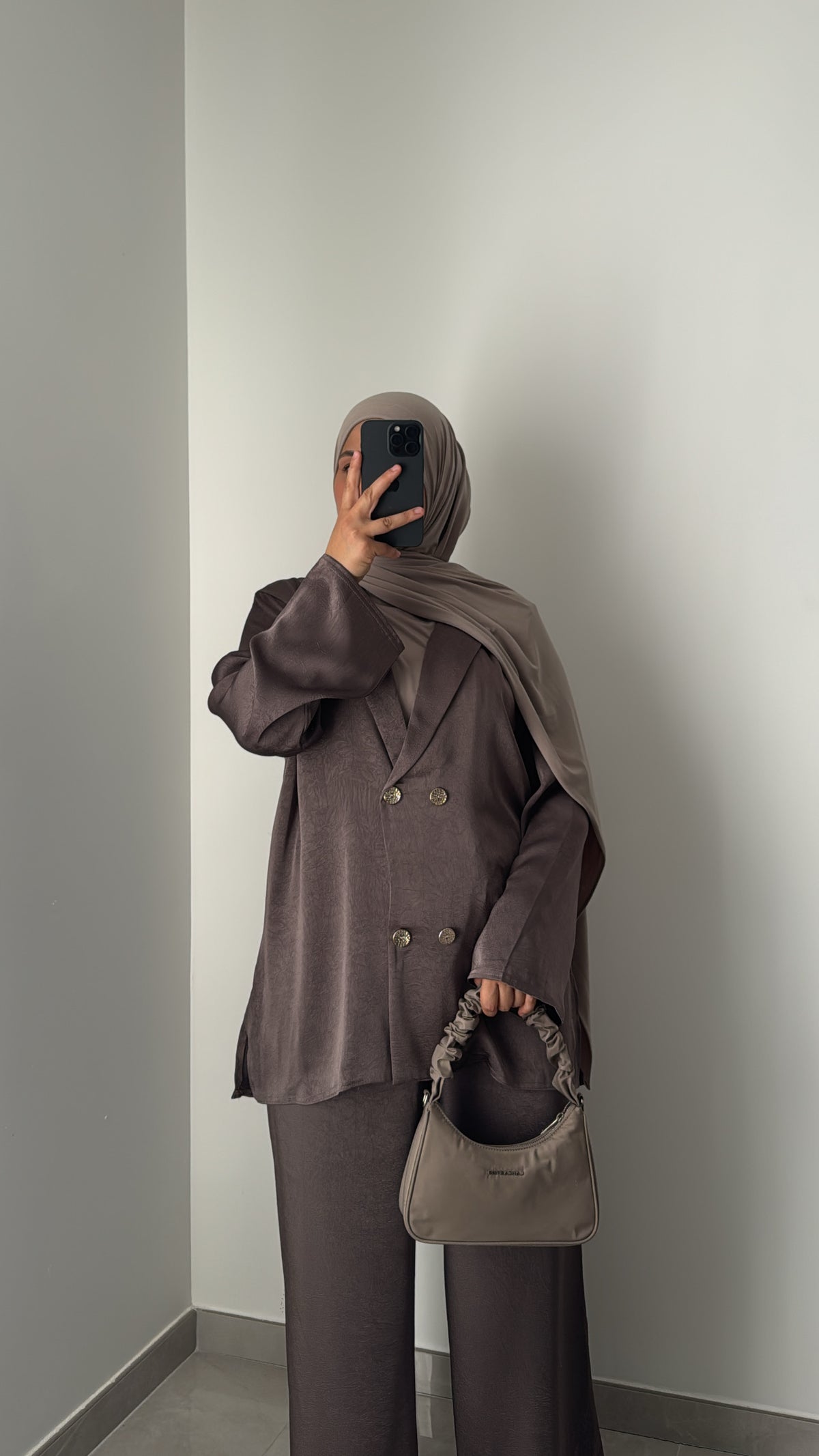 Ensemble MAYA - GRIS TAUPE