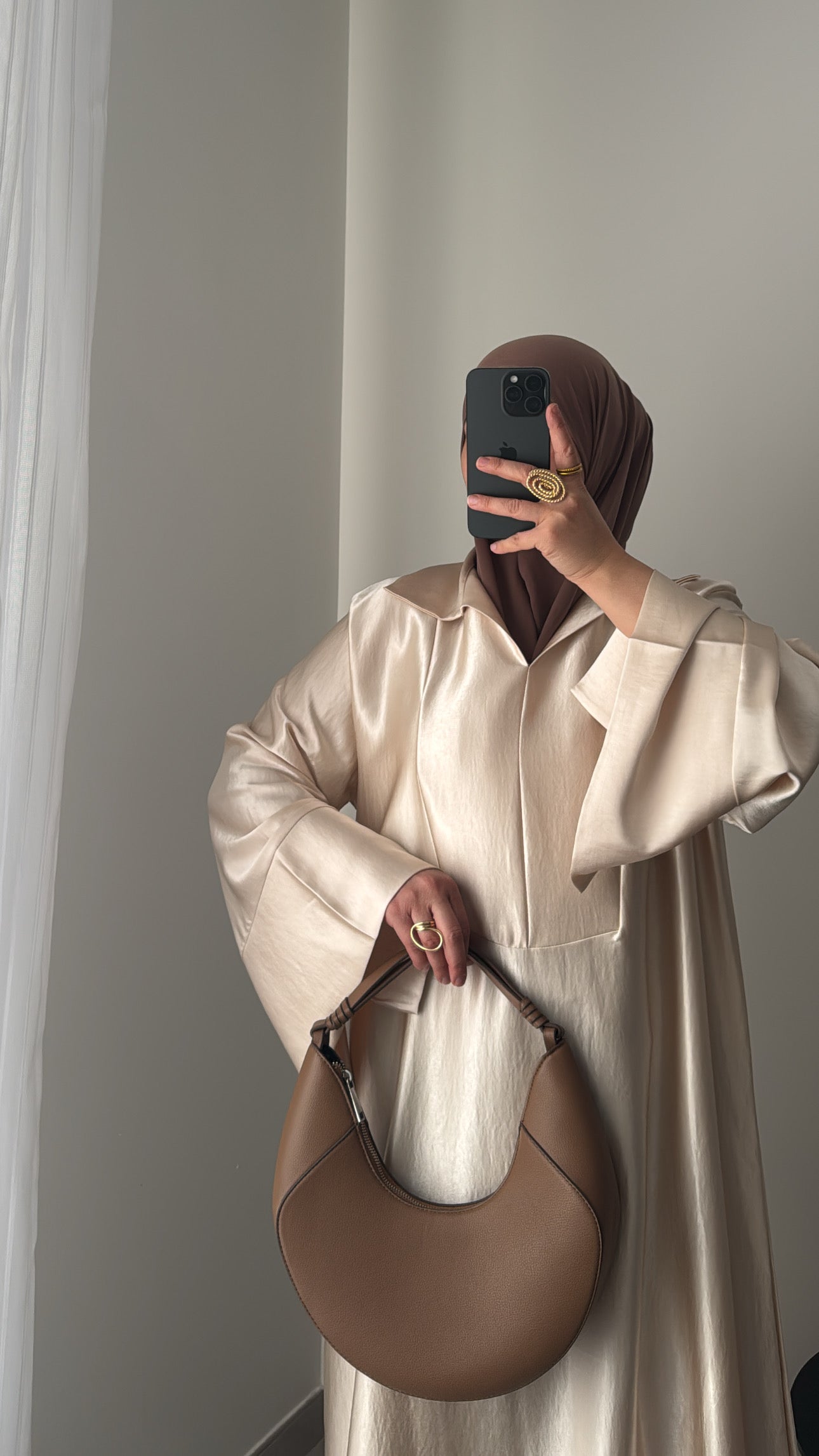 Abaya SAFA - BEIGE