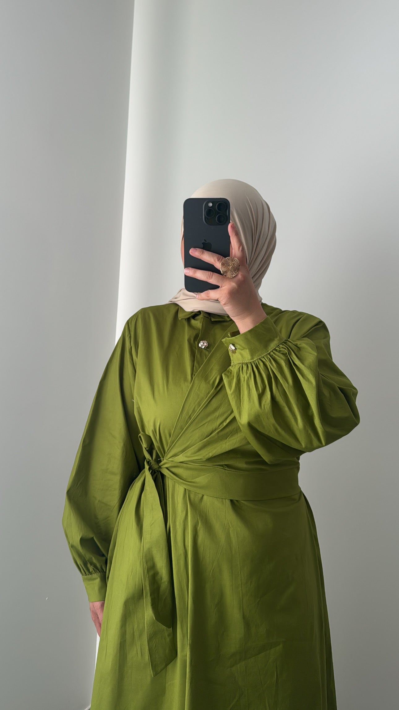 Robe DAHLIA - VERT PISTACHE