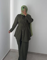 Ensemble VERDE - KAKI