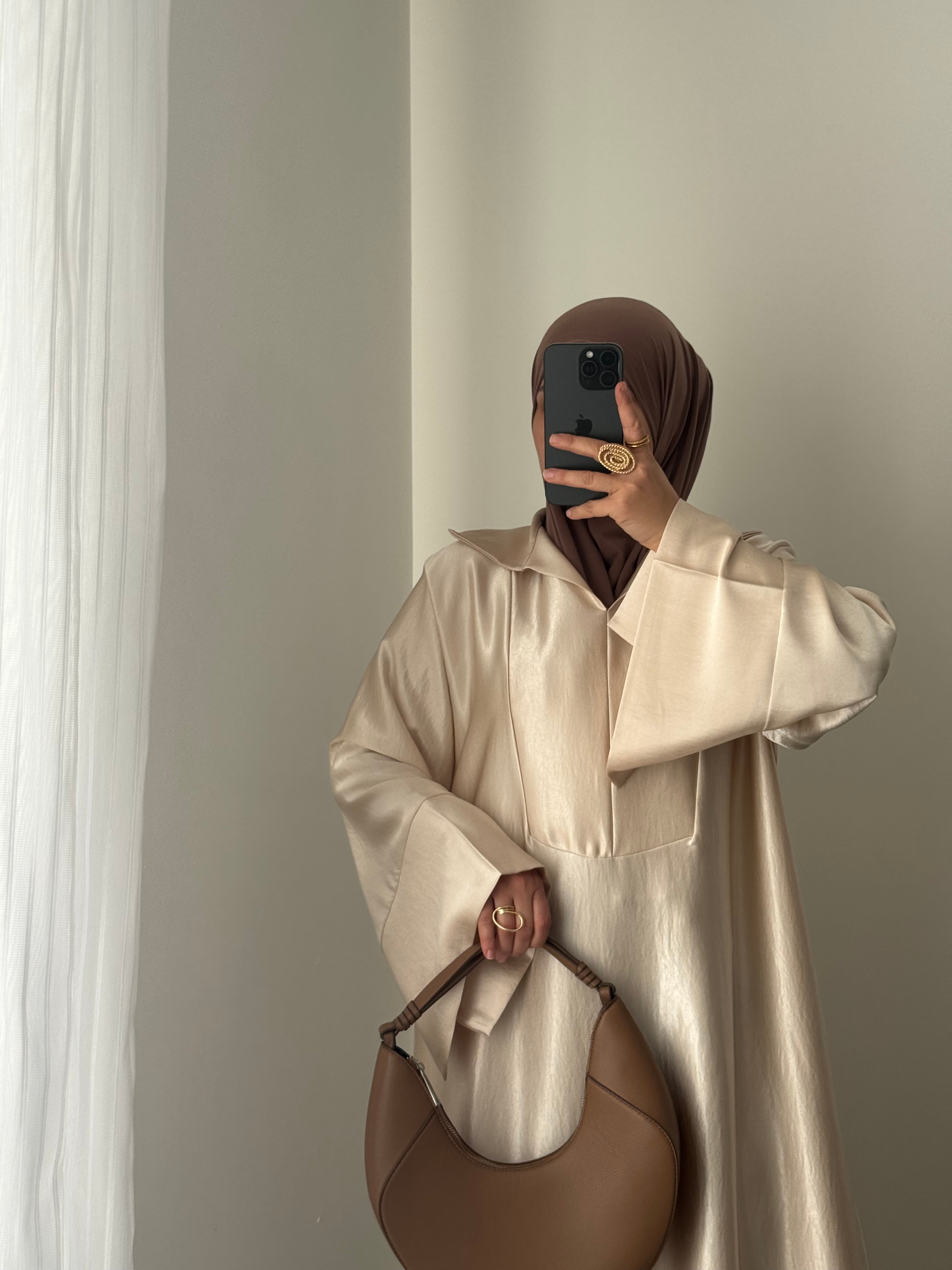 Abaya SAFA - BEIGE