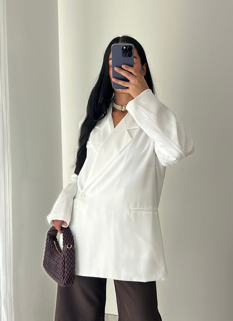 Blazer TARA - BLANC