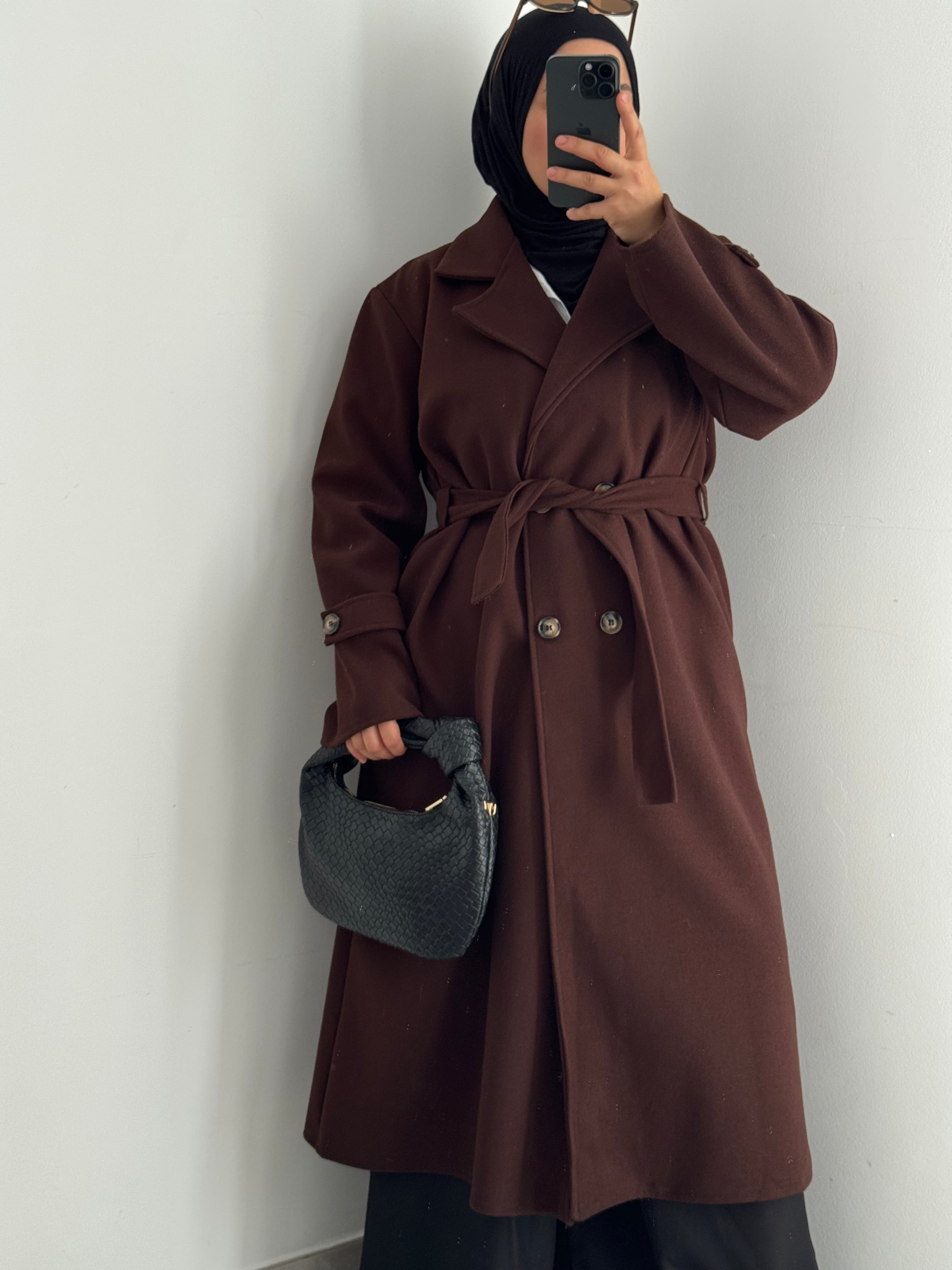 Manteau Classique - MARRON