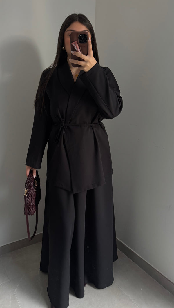 Ensemble veste jupe - NOIR