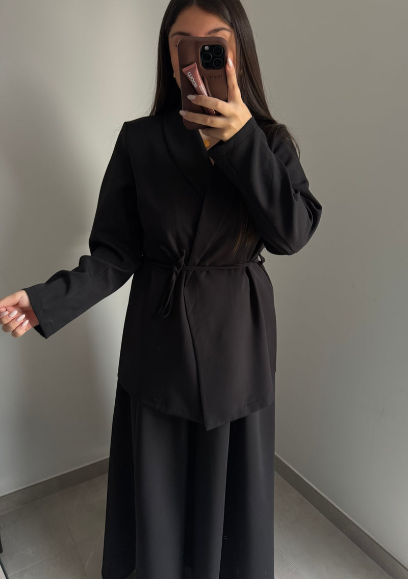 Ensemble veste jupe - NOIR