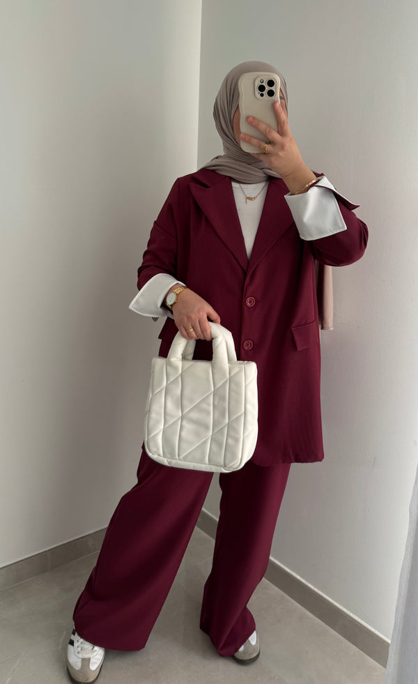 Tailleur veste / pantalon - CHERRY