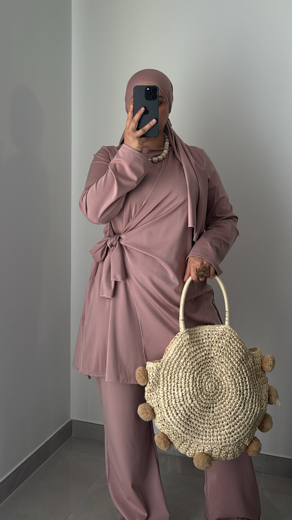 Burkini Soléa 3 pièces - ROSE