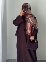 Robe NOELIA- MARRON