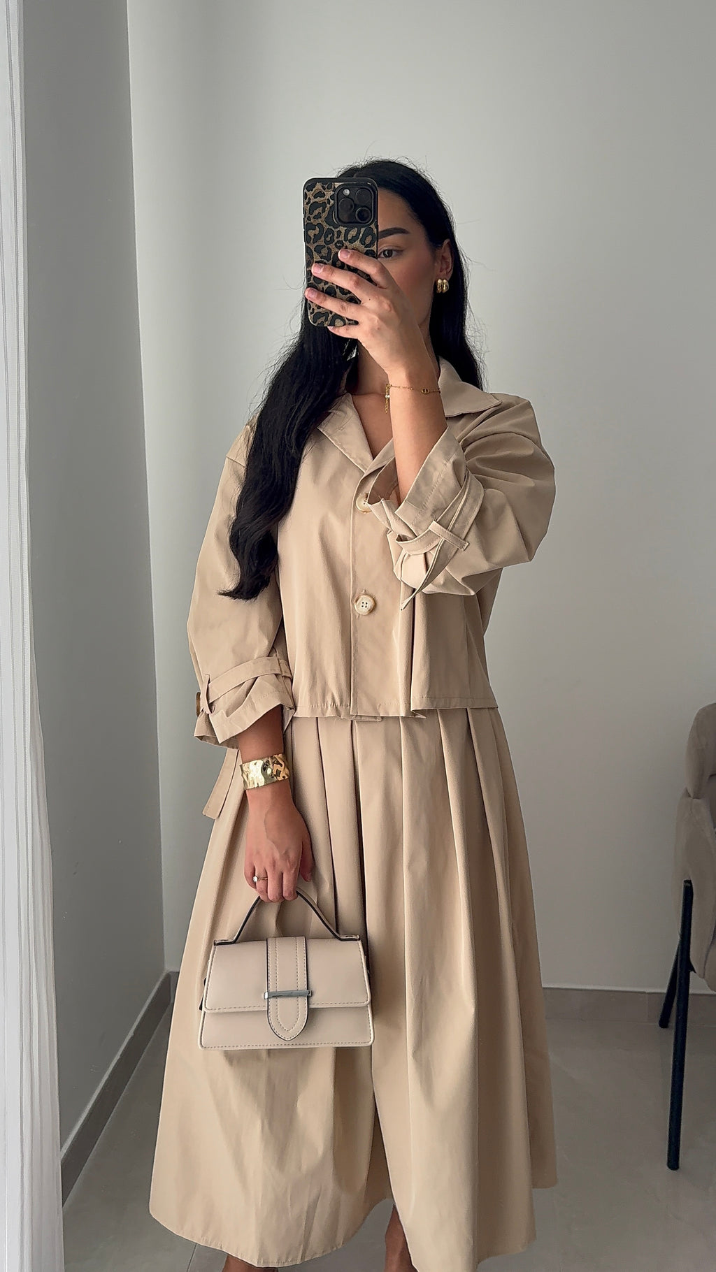 Ensemble TRENCH ADELIA - BEIGE