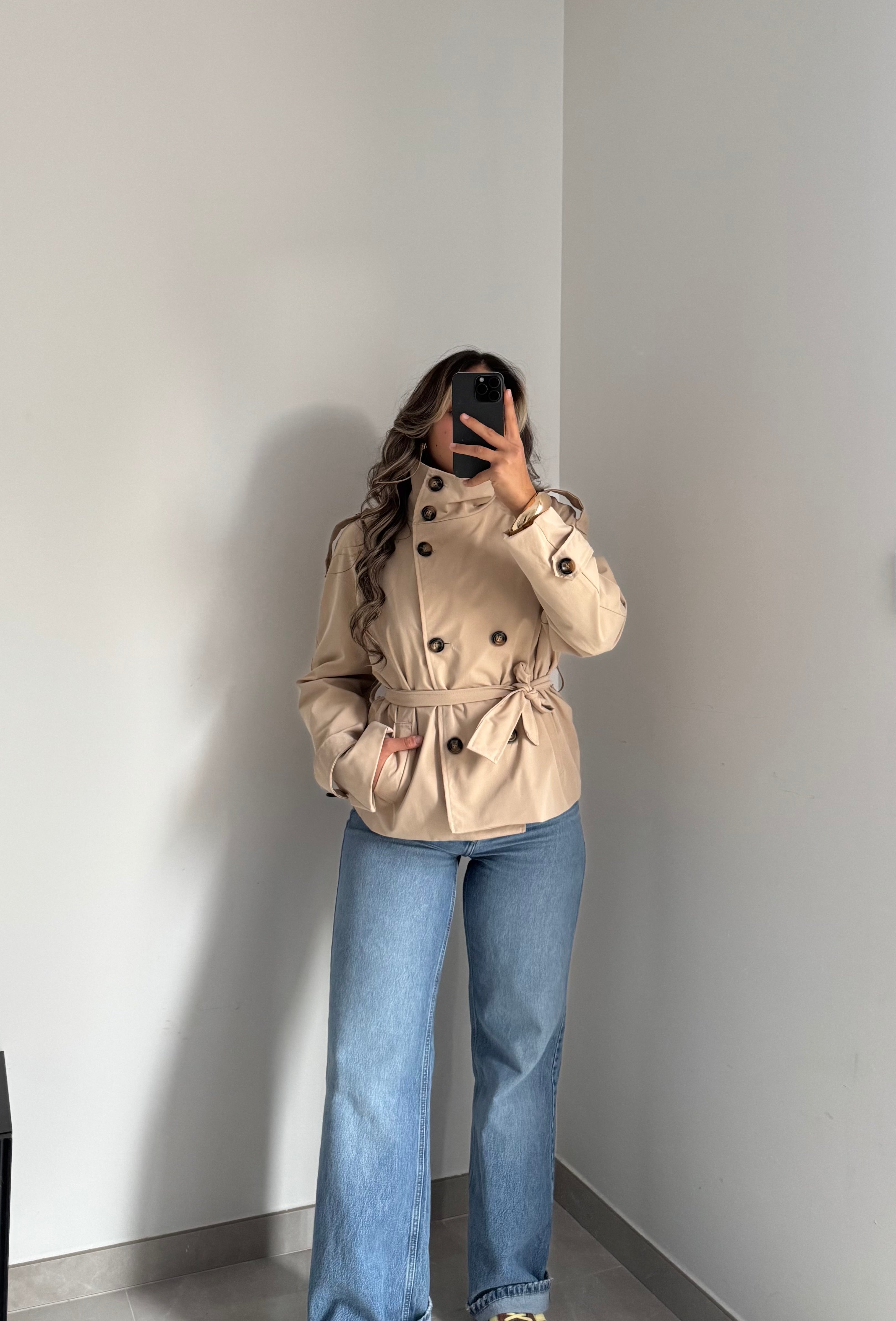 Trench court - BEIGE