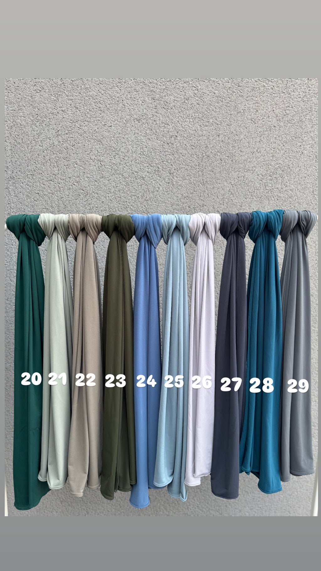 Hijab en Jersey Premium Luxe