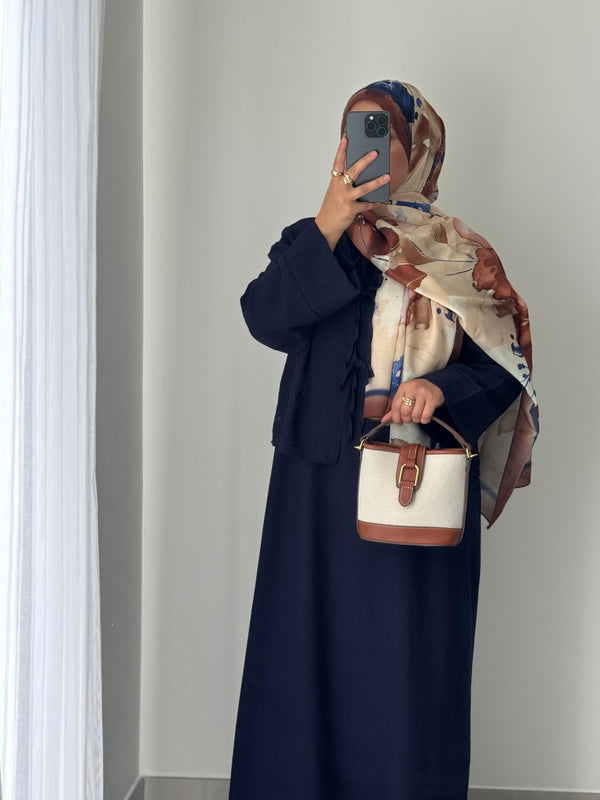 Robe NOELIA- BLEU MARINE