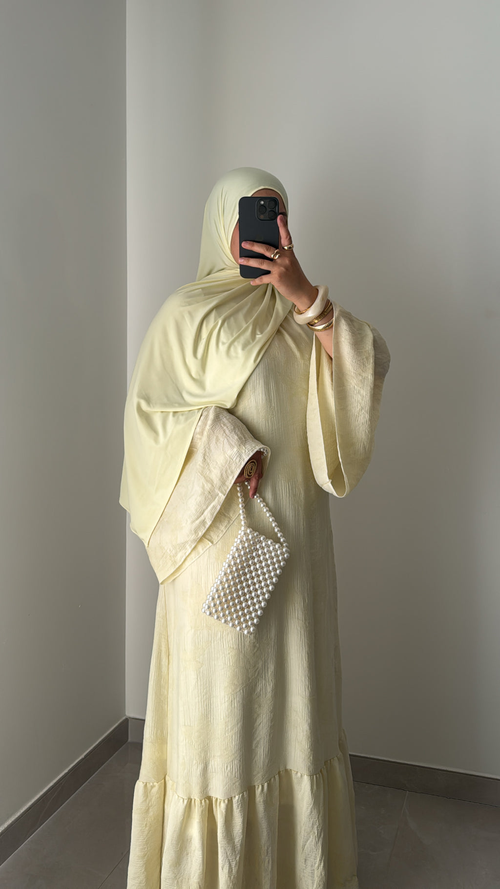 Robe LAYAL - JAUNE BEURRE