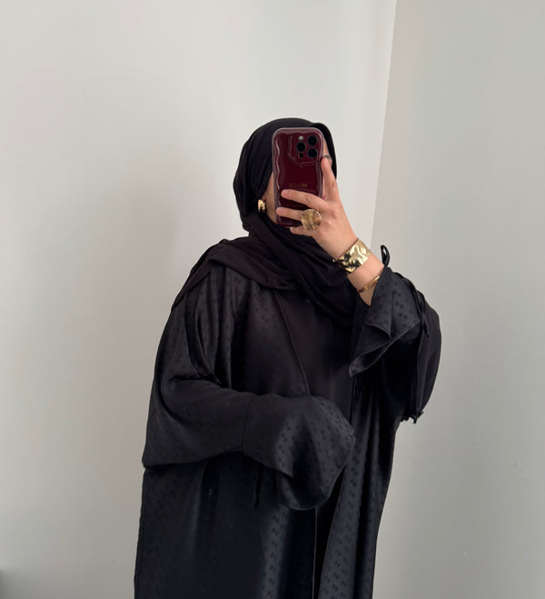 Abaya élégance - NOIR