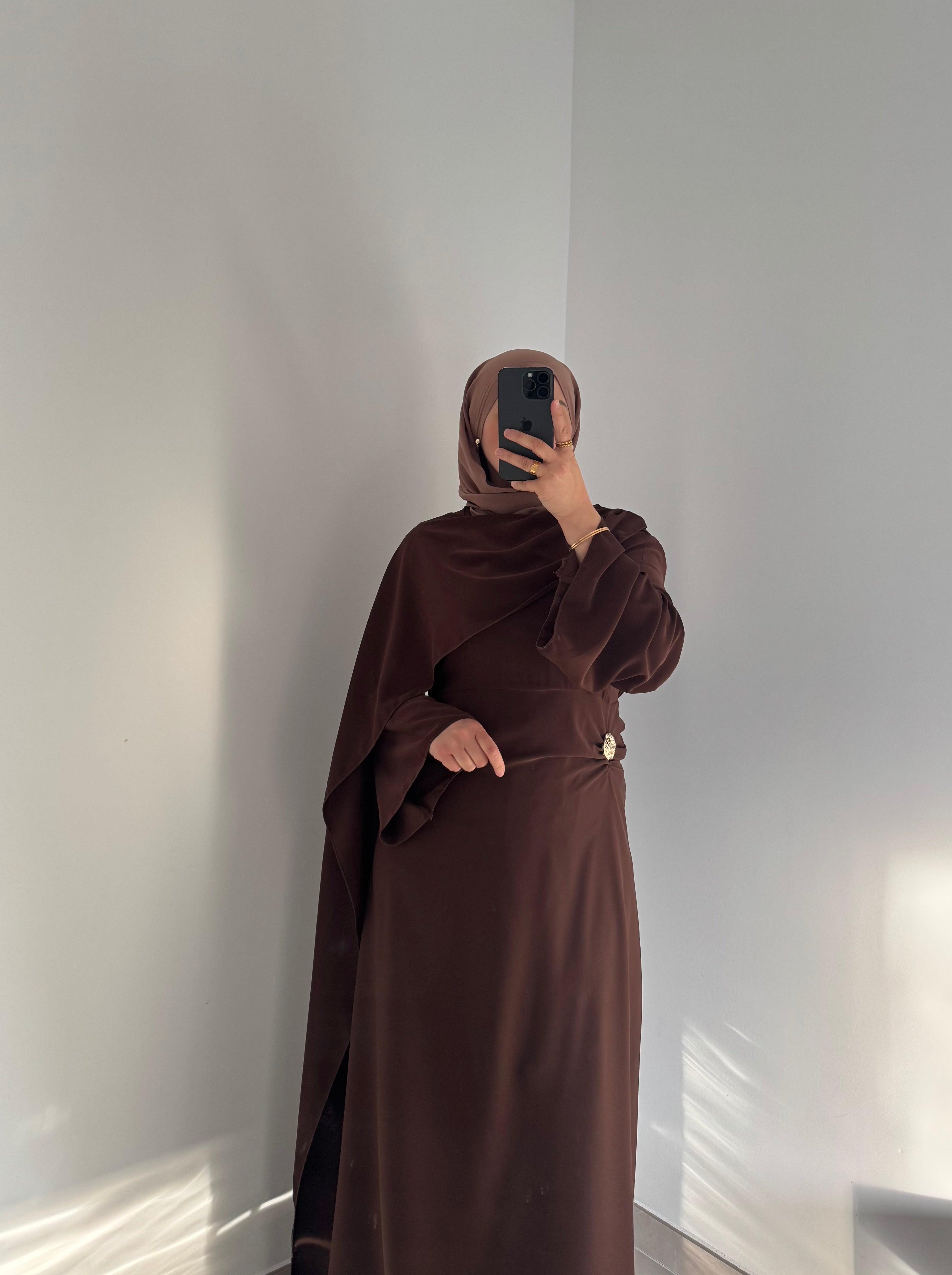 Robe CAPELLA - MARRON