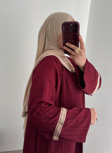 Abaya élégante - BORDEAUX
