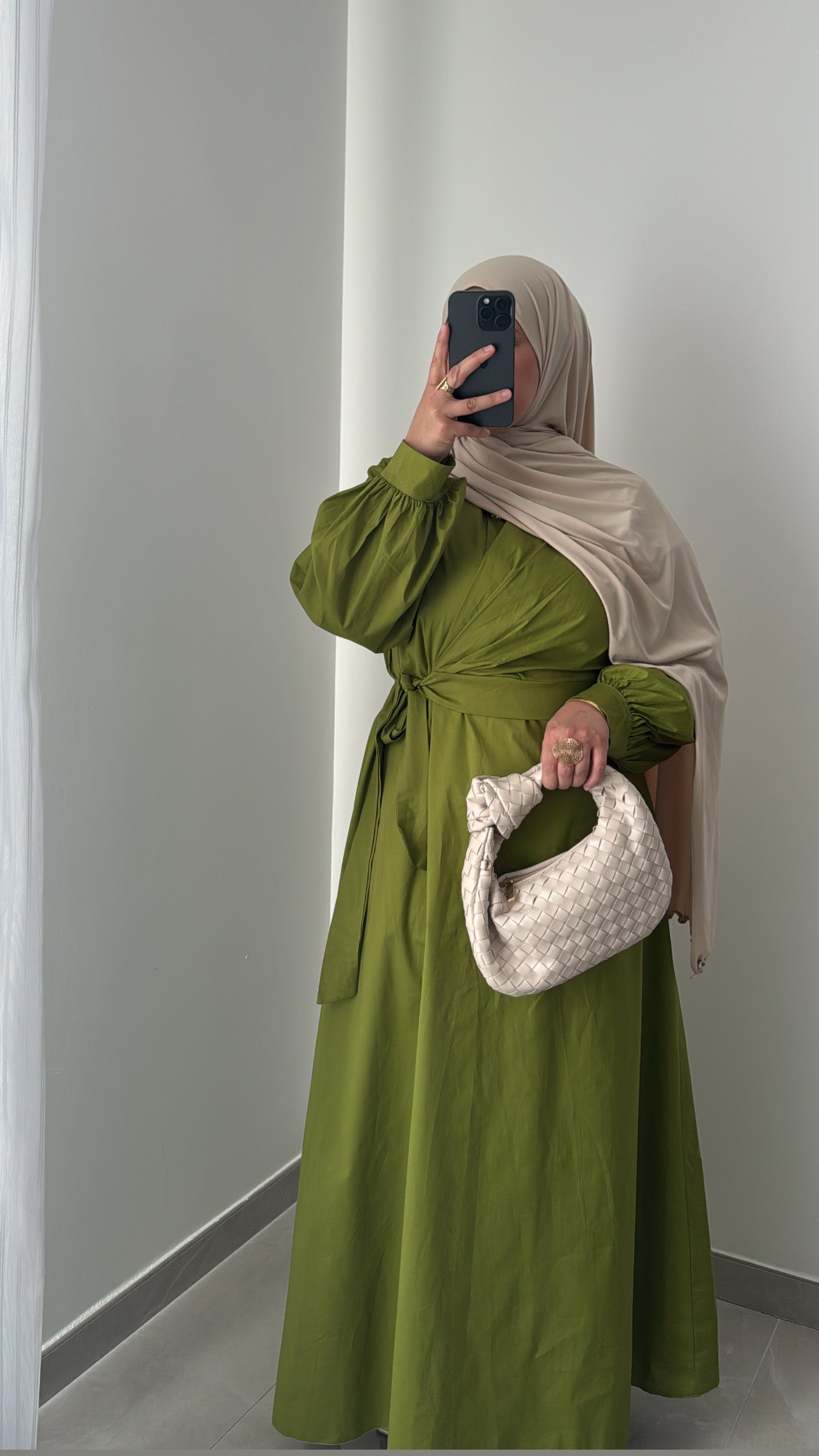 Robe DAHLIA - VERT PISTACHE