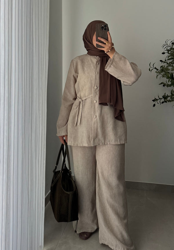 Ensemble effet lin - TAUPE