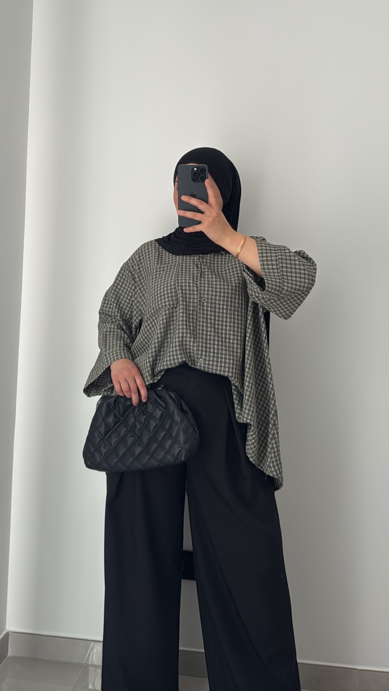 Chemise oversize vintage - KAKI