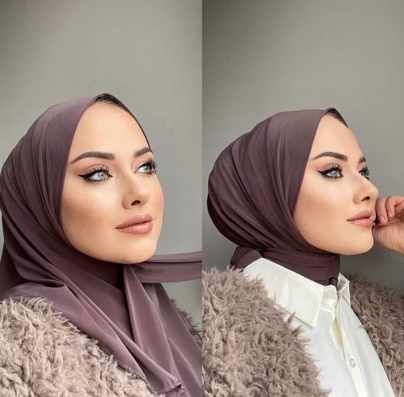 Hijab cagoule jersey premium - 10 coloris