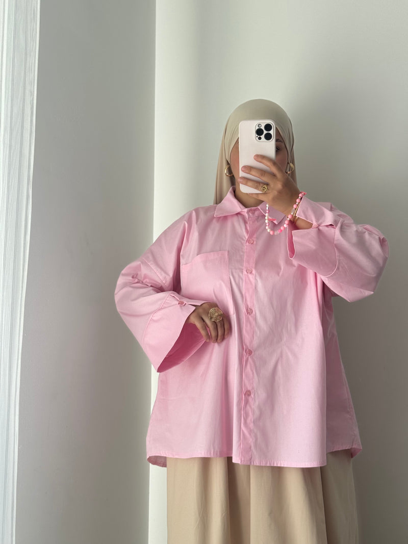 Chemise Solène - ROSE