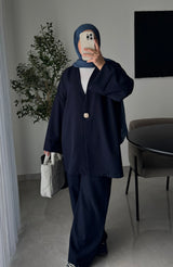Ensemble veste / pantalon - BLEU MARINE