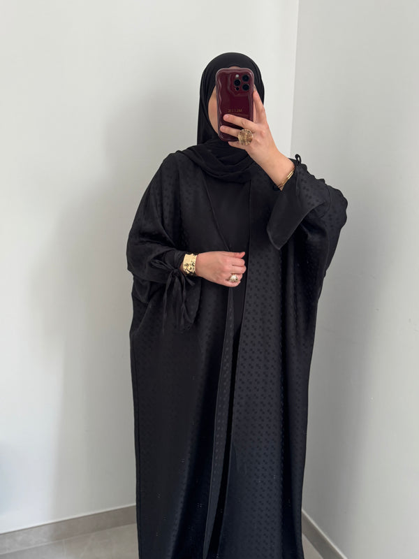 Abaya élégance - NOIR