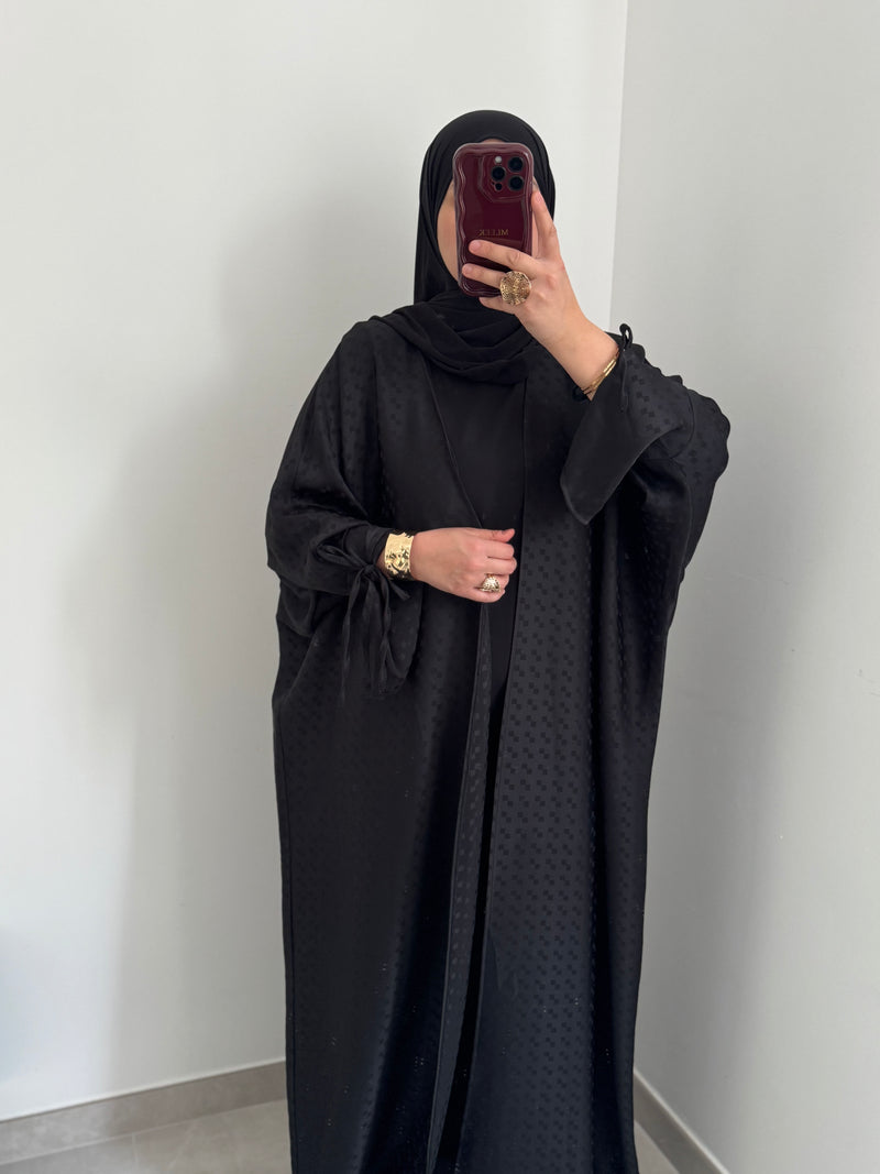 Abaya élégance - NOIR