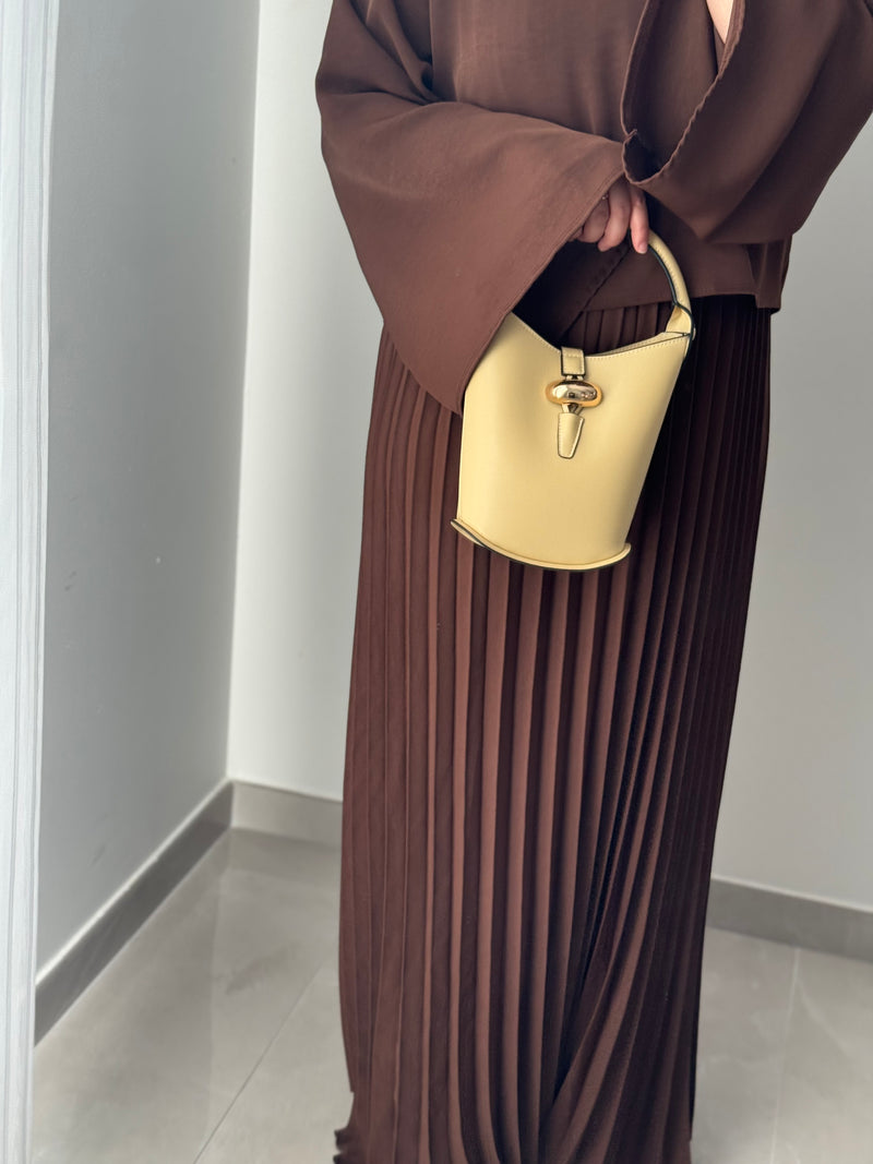 Robe Saphira - MARRON