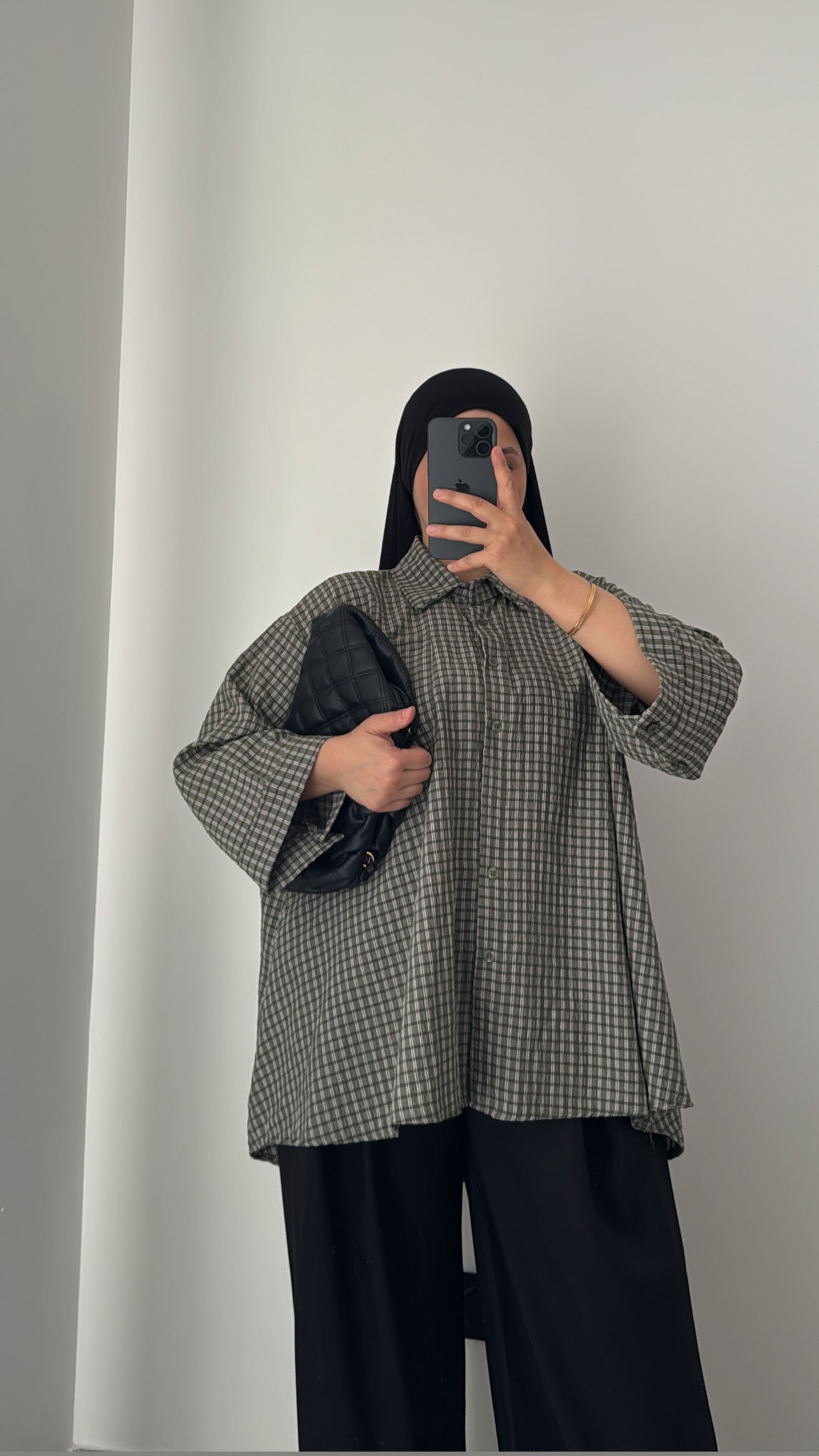 Chemise oversize vintage - KAKI