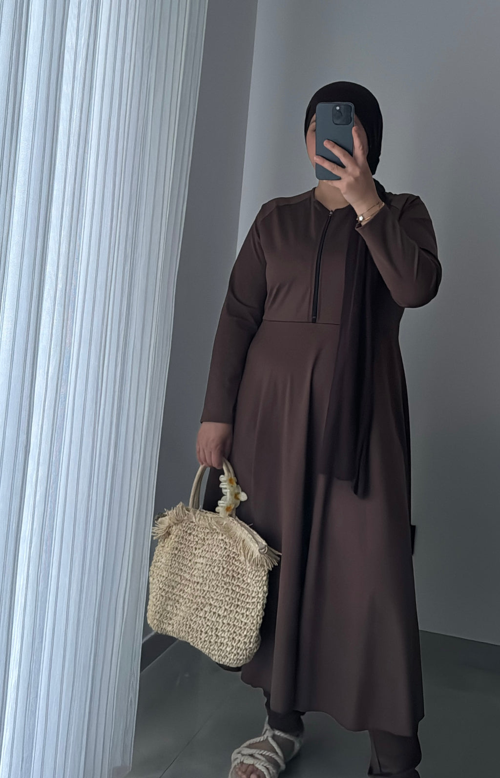 Burkini LUNA 2 pièces - MARRON