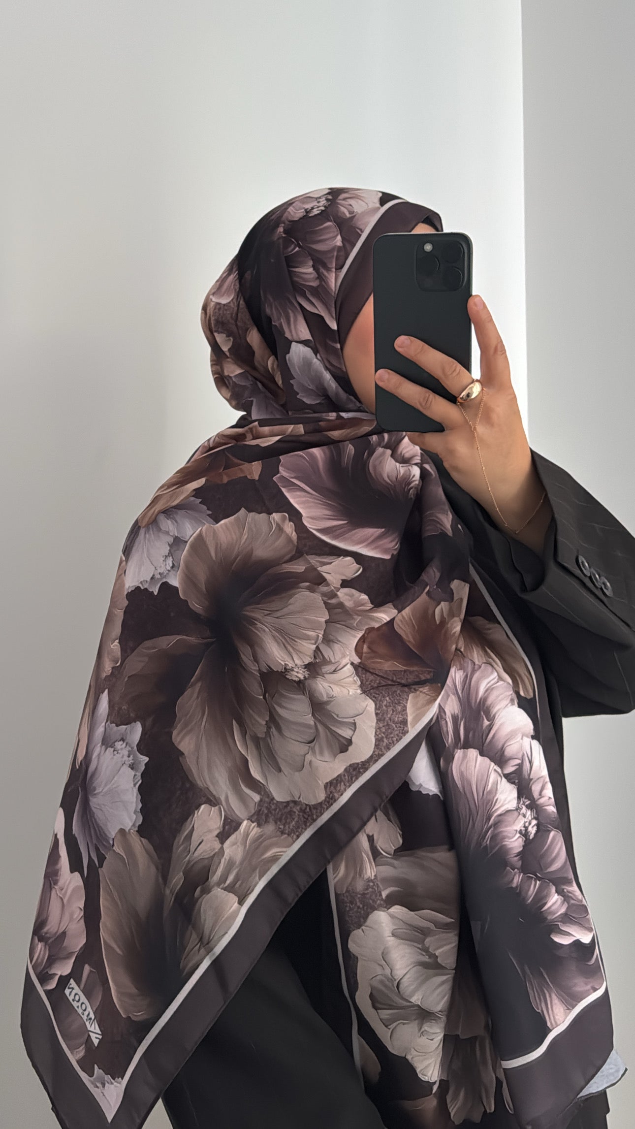 HIJAB SOFT FLOWER- 8 COLORIS