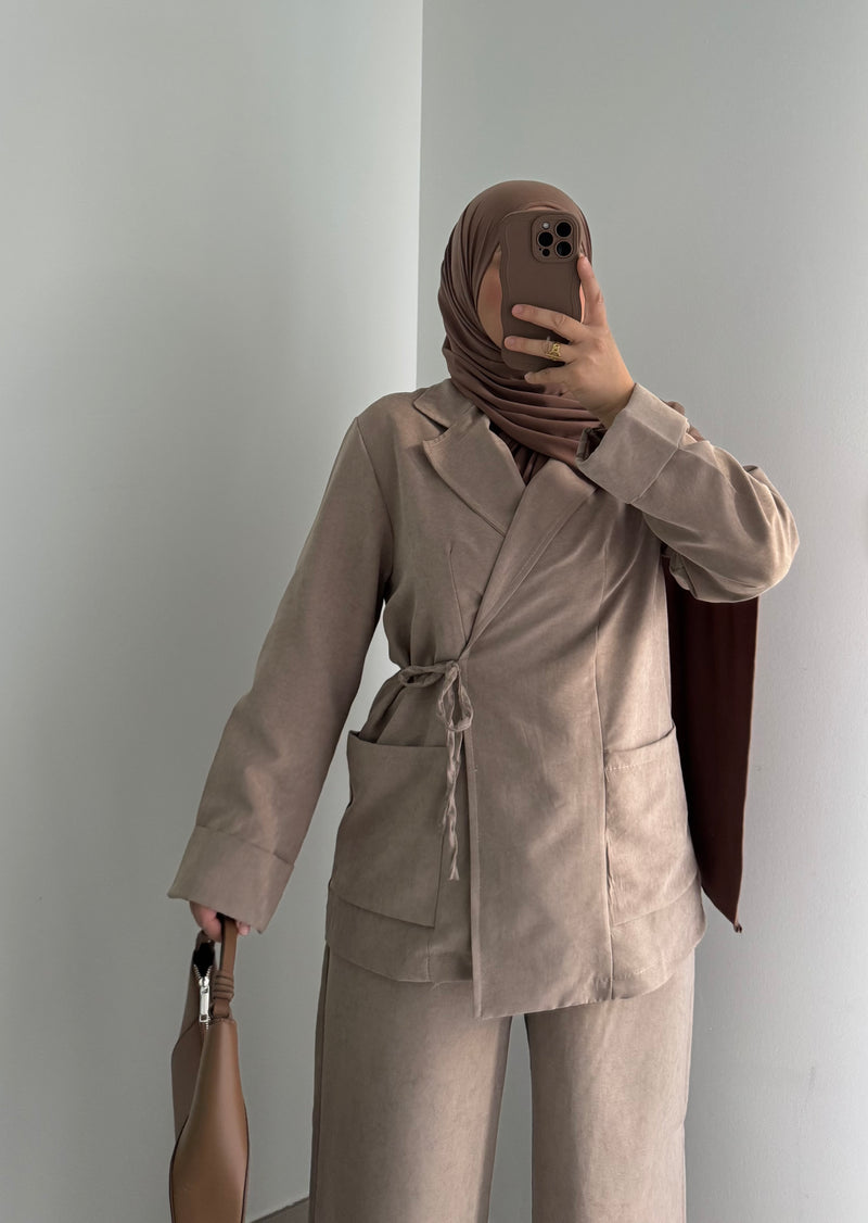 Ensemble CAPPUCCINO - Taupe