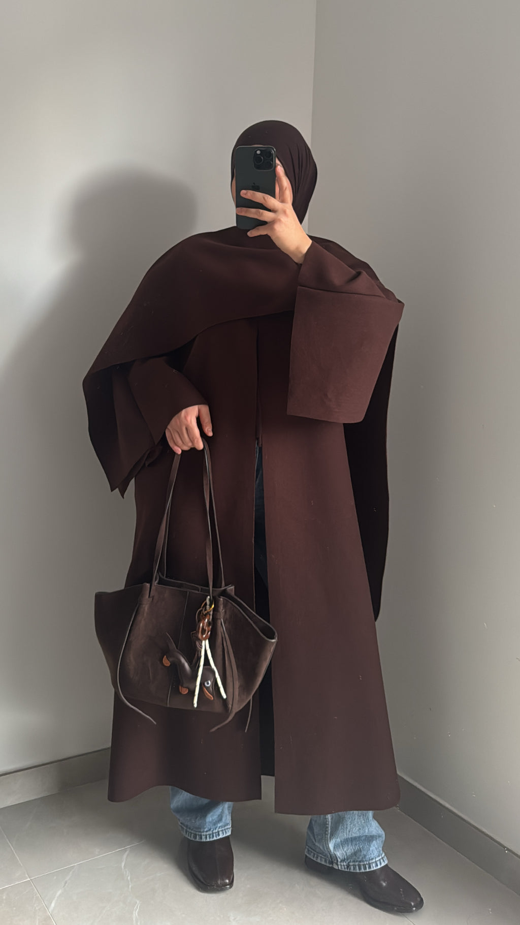 Veste gilet avec écharpe - CHOCO