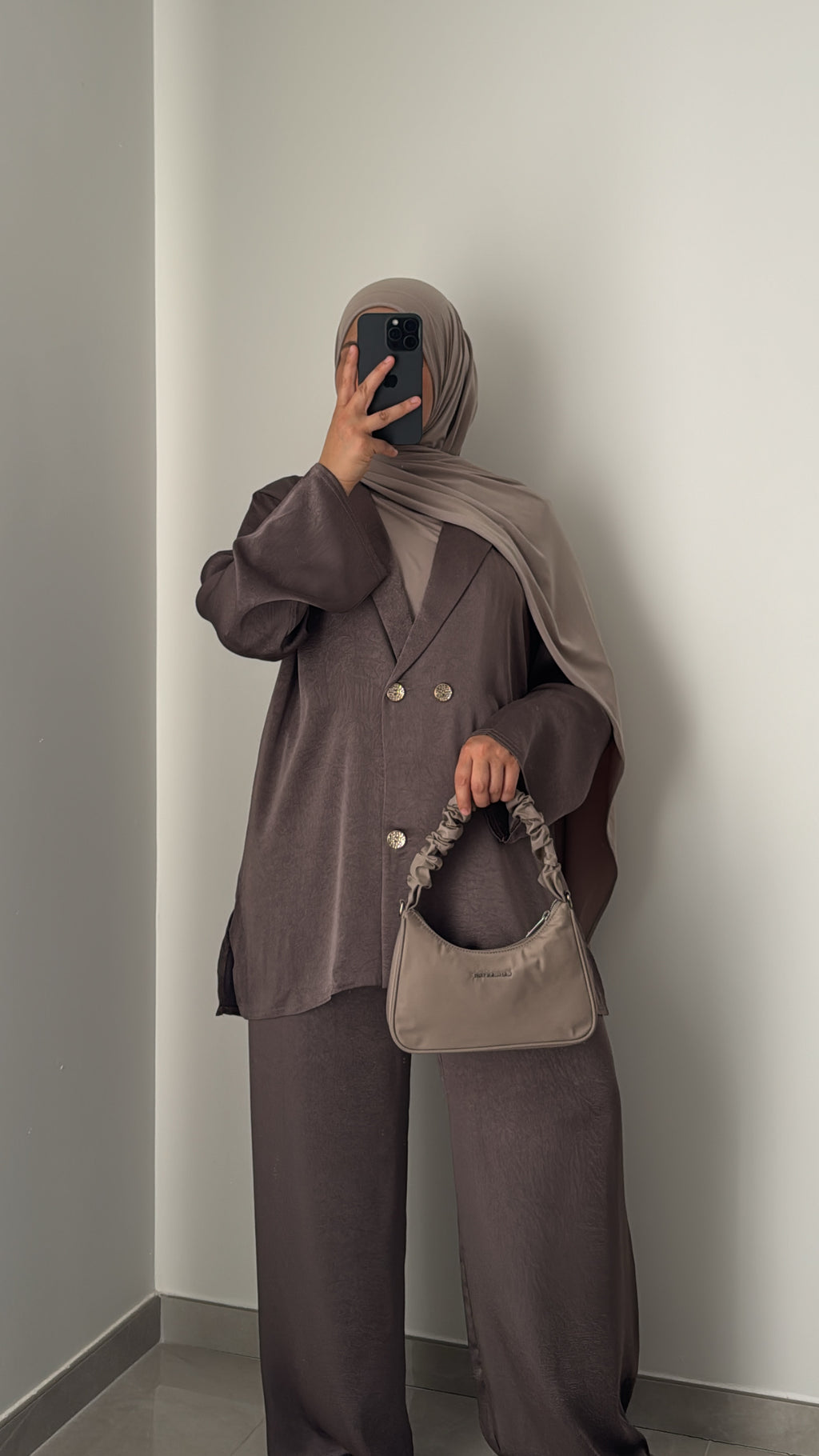 Ensemble MAYA - GRIS TAUPE