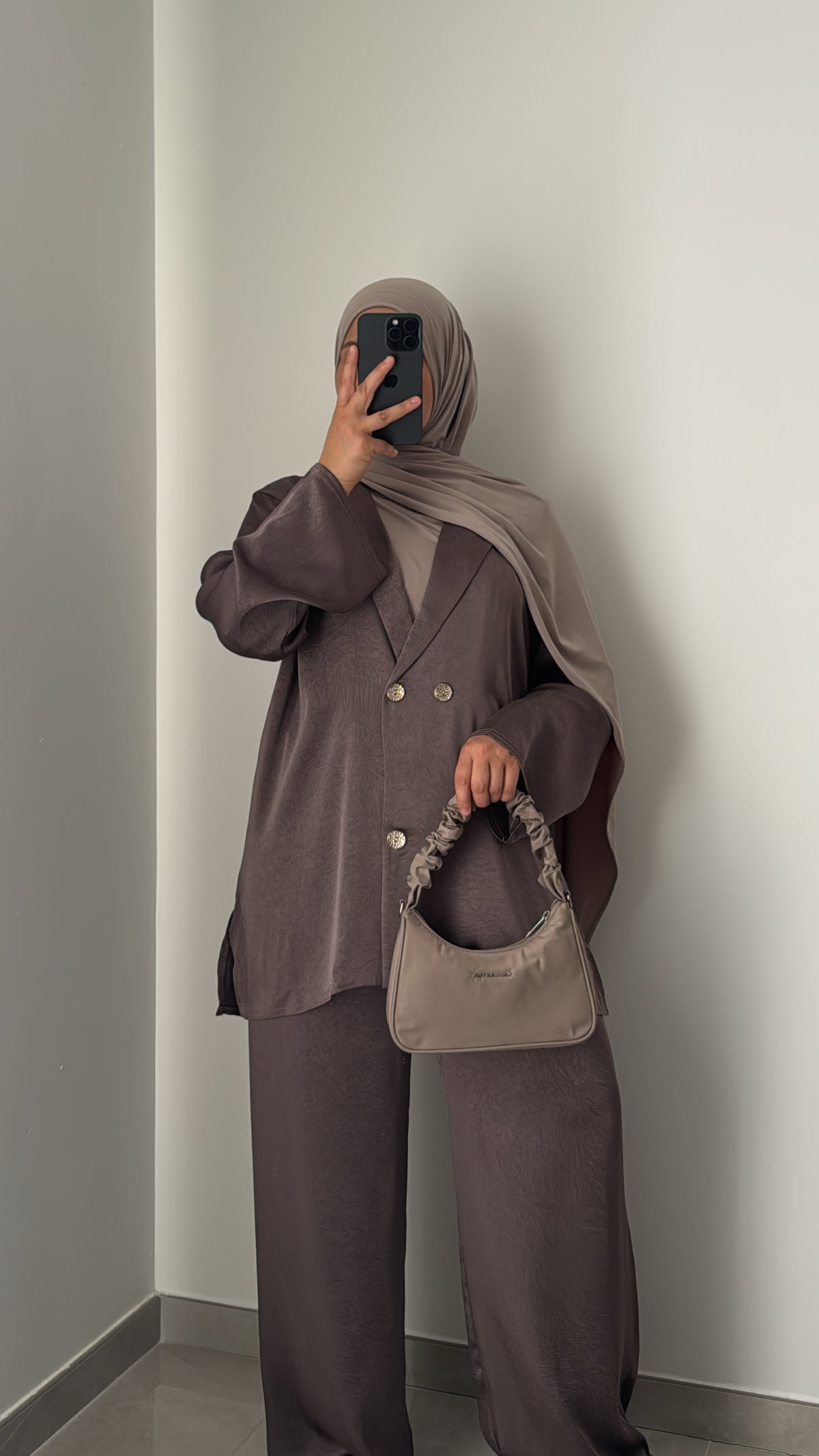 Ensemble MAYA - GRIS TAUPE