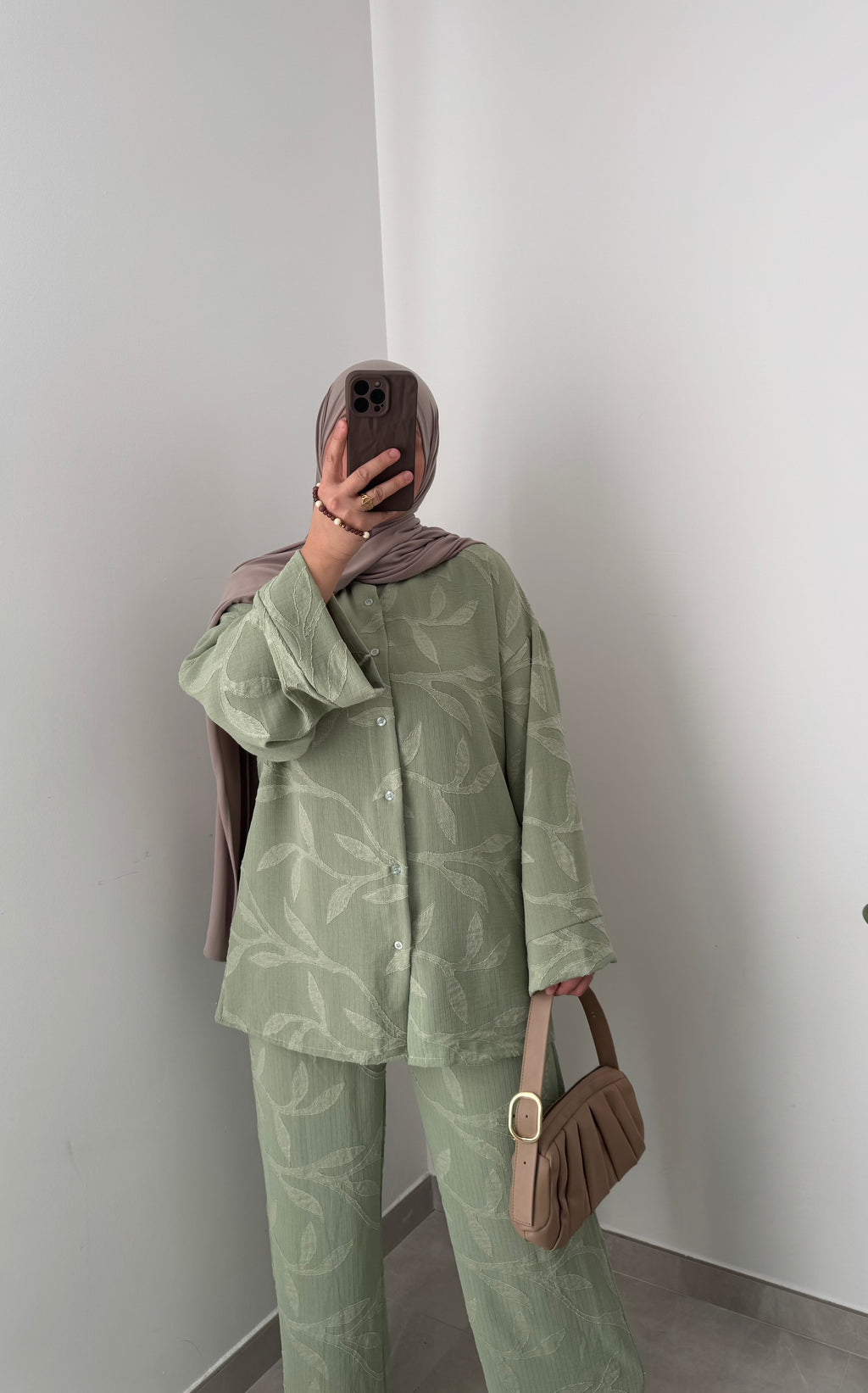 Ensemble FLOWERS - Vert eau