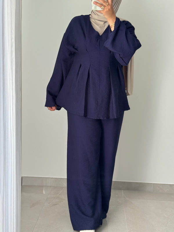 Ensemble LEYNA - BLEU MARINE
