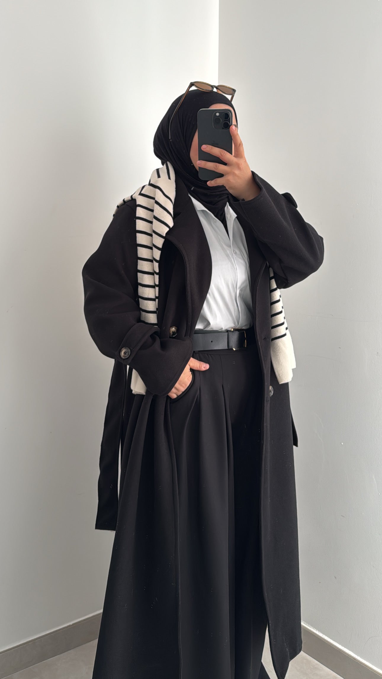 Manteau Classique - NOIR
