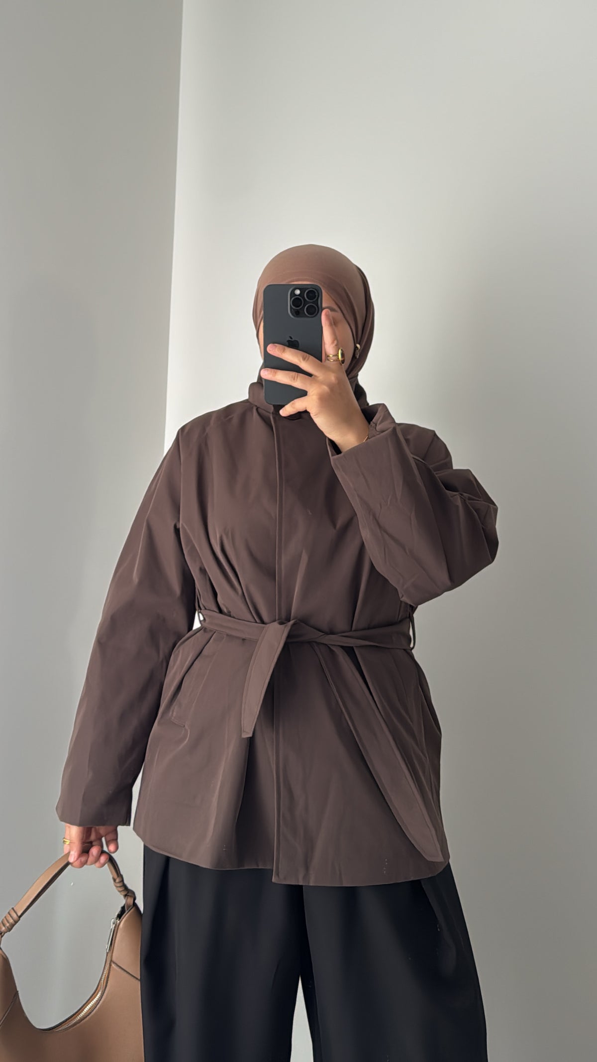 Trench AÏNA - MARRON