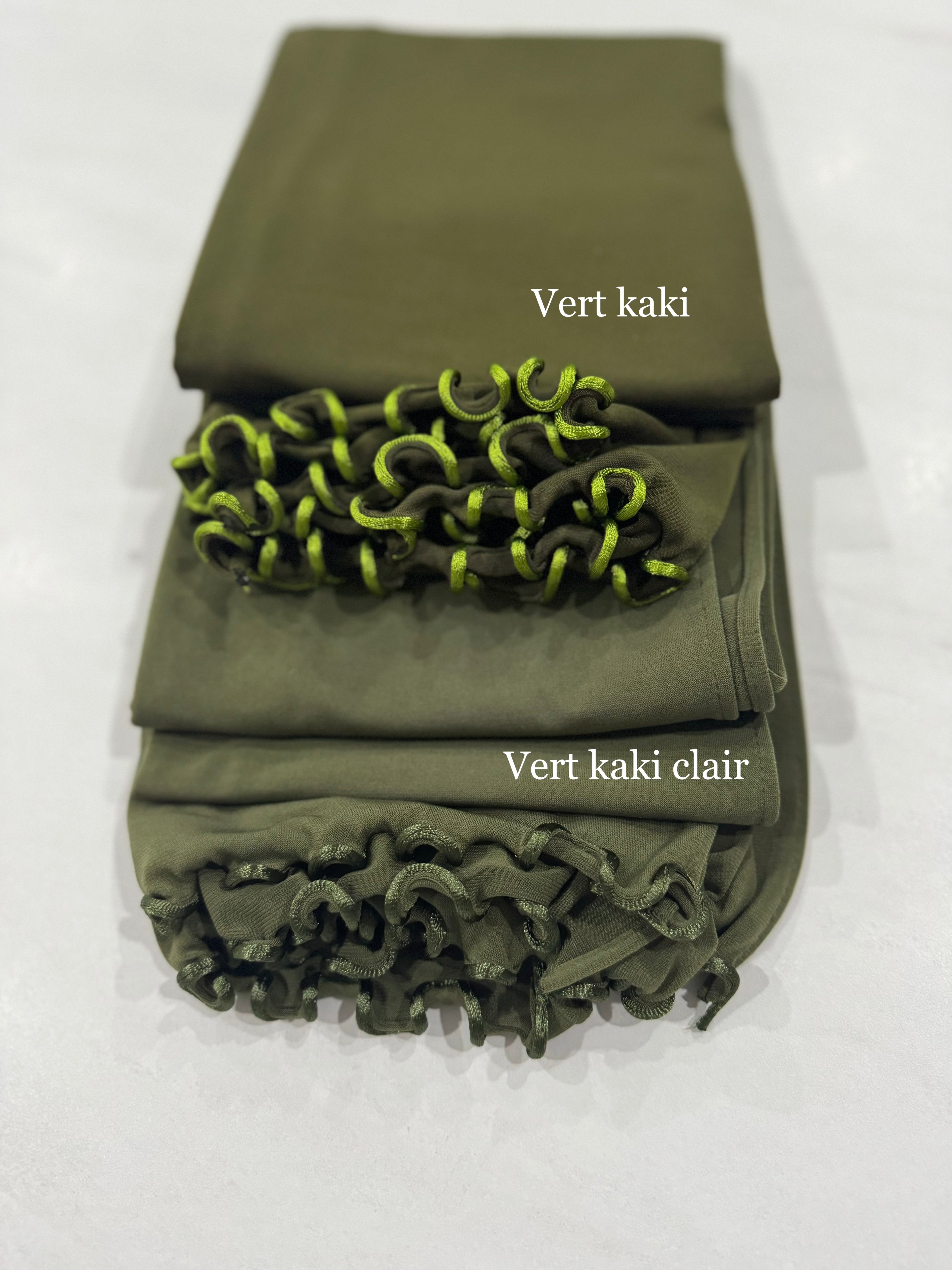 Hijab Jersey Premium Luxe - Frisé