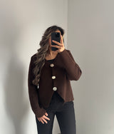 Gilet LIORA - MARRON