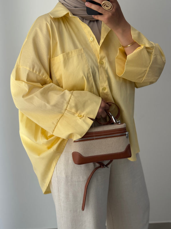 Chemise Solène - JAUNE