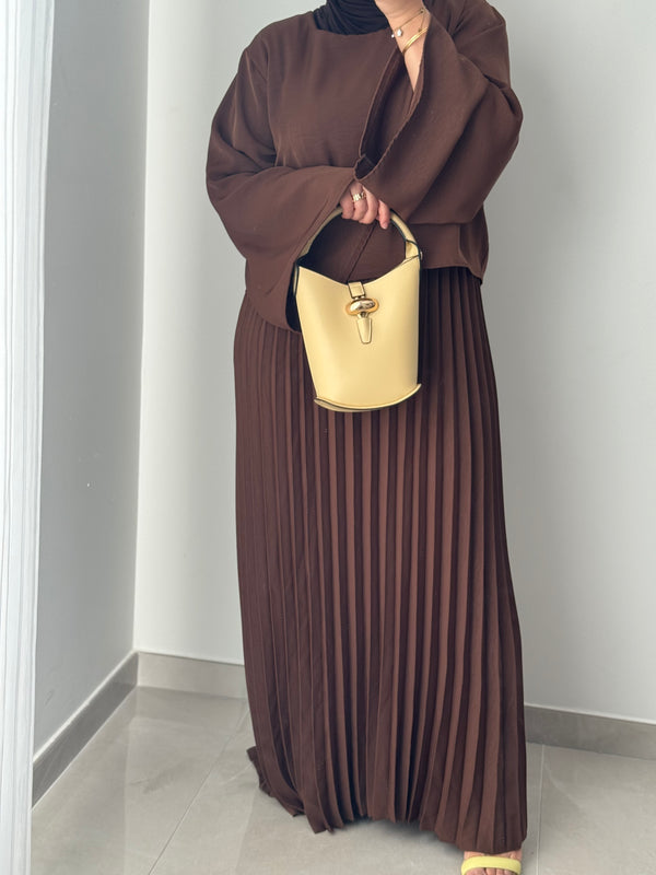 Robe Saphira - MARRON