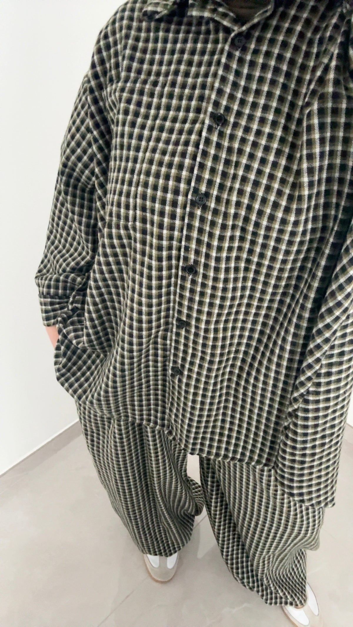 Chemise VICHY - KAKI